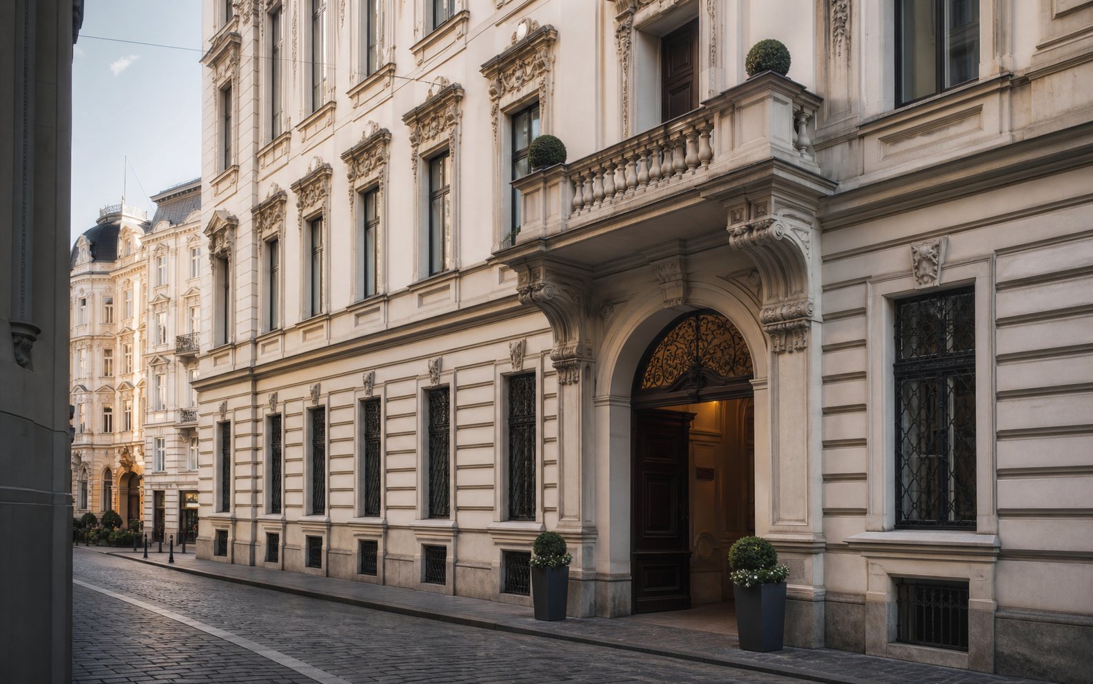 Wiener Altbau als Beispiel für eine geerbte Immobilie in Wien